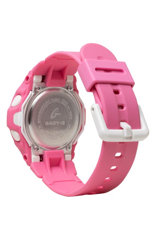 G-shock Women's Japanese Quartz Pink Resin Watch, 42.6mm In Pink