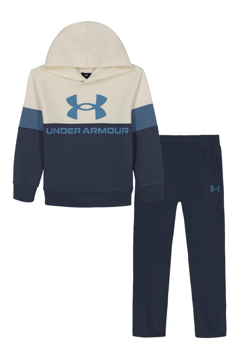 Kids' Rival Hoodie & Sweatpants Set, Main, color, BLUE/ STONE