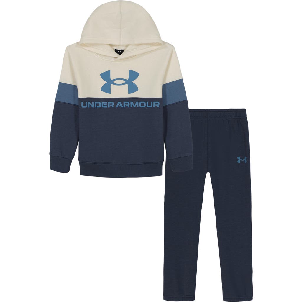 Under Armour Kids' Rival Hoodie & Sweatpants Set In Blue