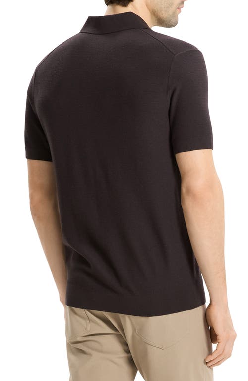 Theory Soris T-light Polo In Black