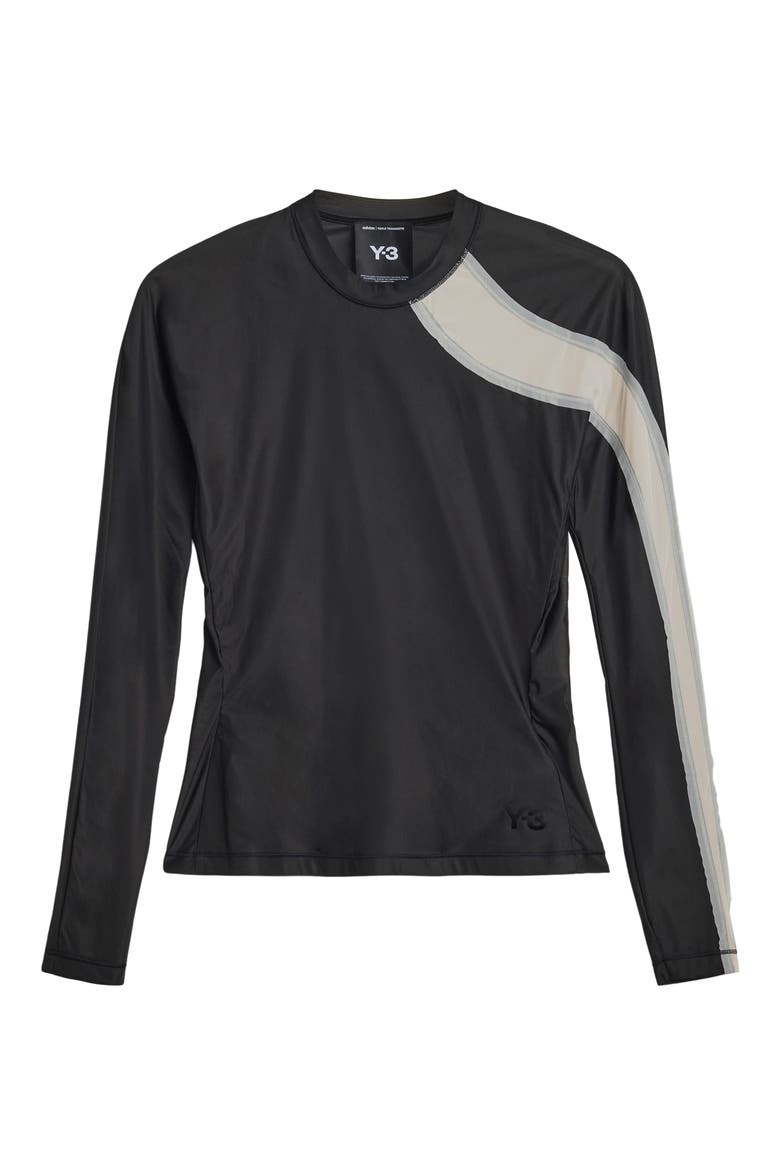 Contrast EQT Stripe Top, Alternate, color, BLACK