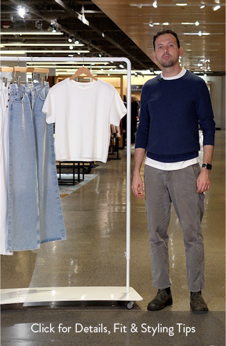 Square Cotton T-Shirt, sales video thumbnail