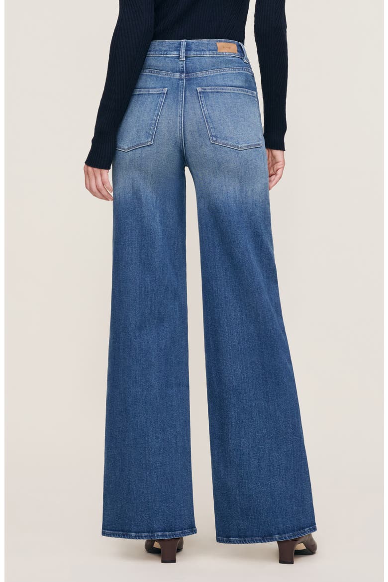 Hepburn High Waist Wide Leg Jeans, Alternate, color, OCEANSIDE