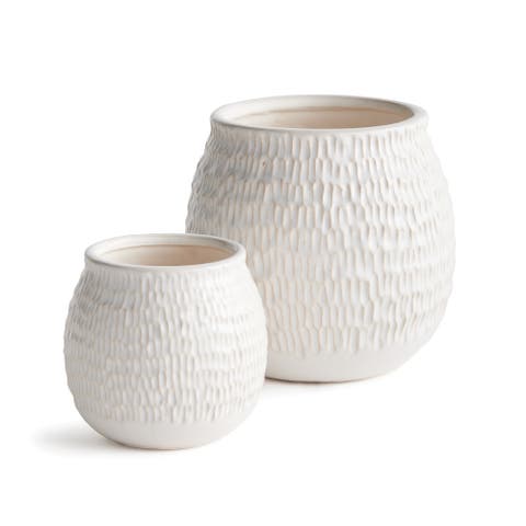 Nereus Flowerpot Planters, Set of 2