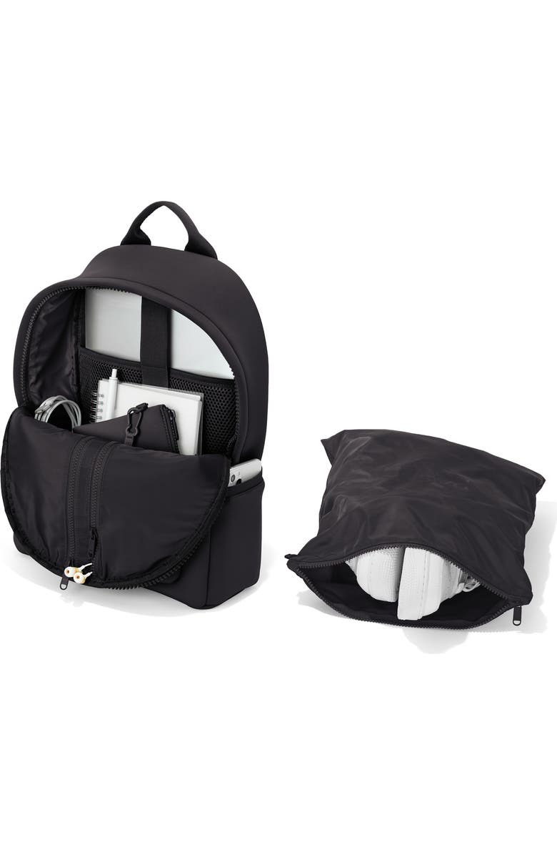 Dagne Dover Dakota Medium Neoprene Backpack, Alternate, color, Onyx