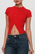 Princess Polly Suzu Split Hem Top