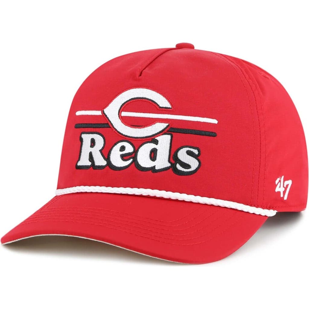 Men's '47 Red Cincinnati Reds Campscape Hitch Adjustable Hat at Nordstrom