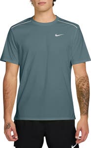 Nike Miler Dri-FIT UV Short Sleeve Running Top