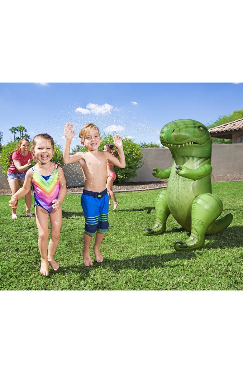 H2OGO! Inflatable Dinomite Sprinkler, Alternate, color, Green