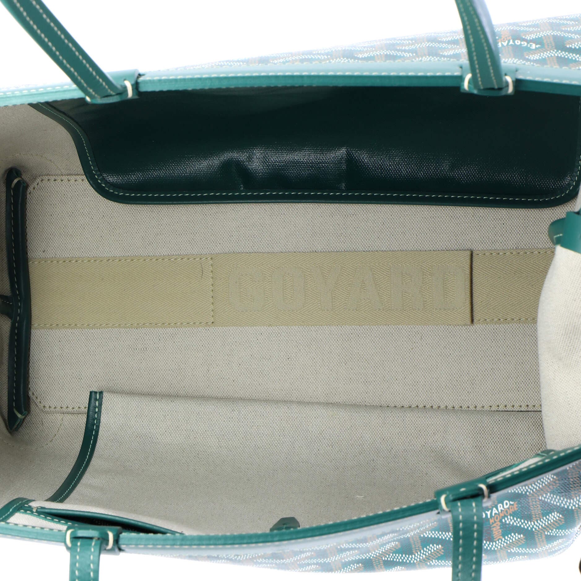 Bellechasse Bag Coated Canvas PM, Alternate, color, Green