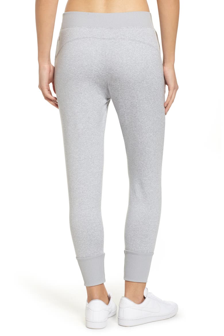 Lace & Repeat Crop Pants, Alternate, color, GREY WOLF MELANGE
