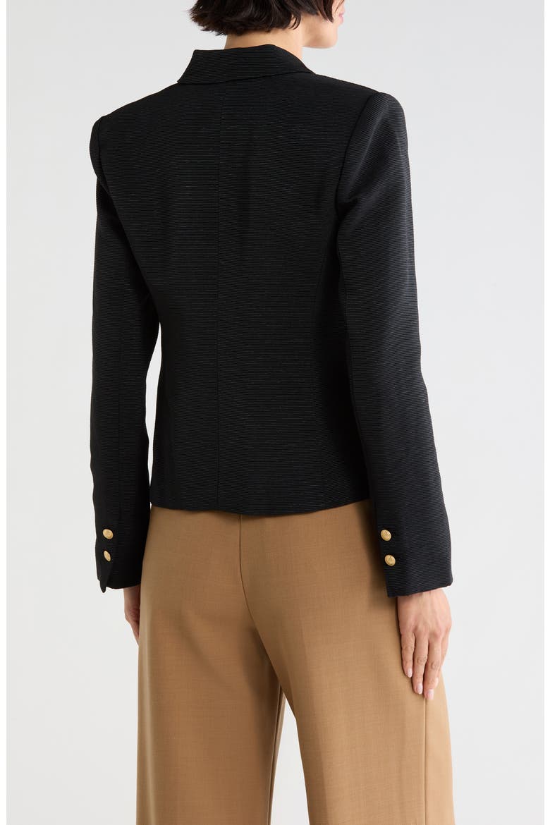 Jennah Blazer, Alternate, color, BLACK/ ROSA CHINENSIS