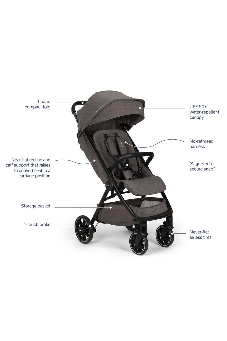 TRVL lx + PIPA urbn Travel System (Nordstrom Exclusive Color), Alternate, color, PEWTER NORDSTROM EXCLUSIVE