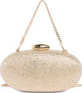 Olga Berg Meyer Crystal Oval Clutch