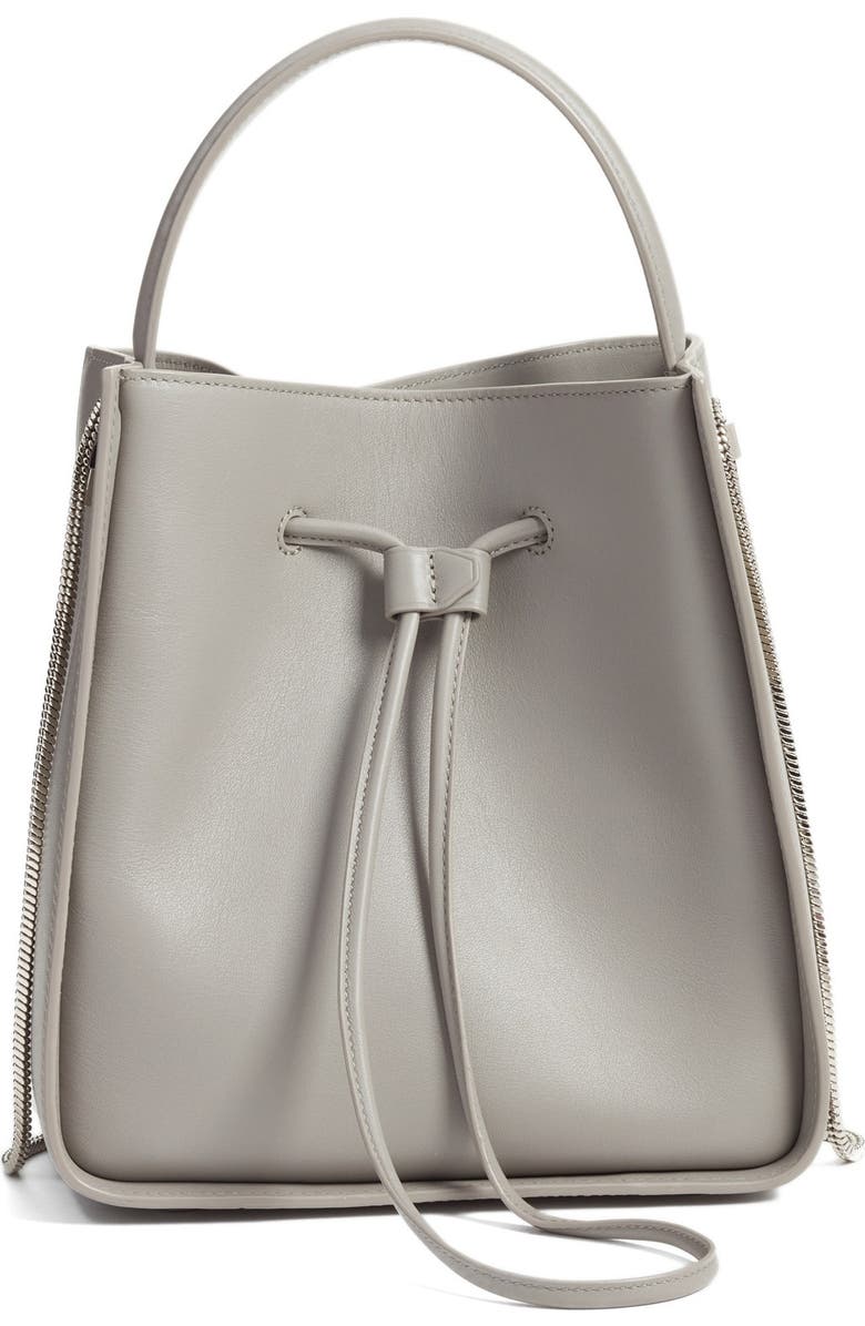 3.1 Phillip Lim Small Soleil Leather Bucket Bag, Main, color,