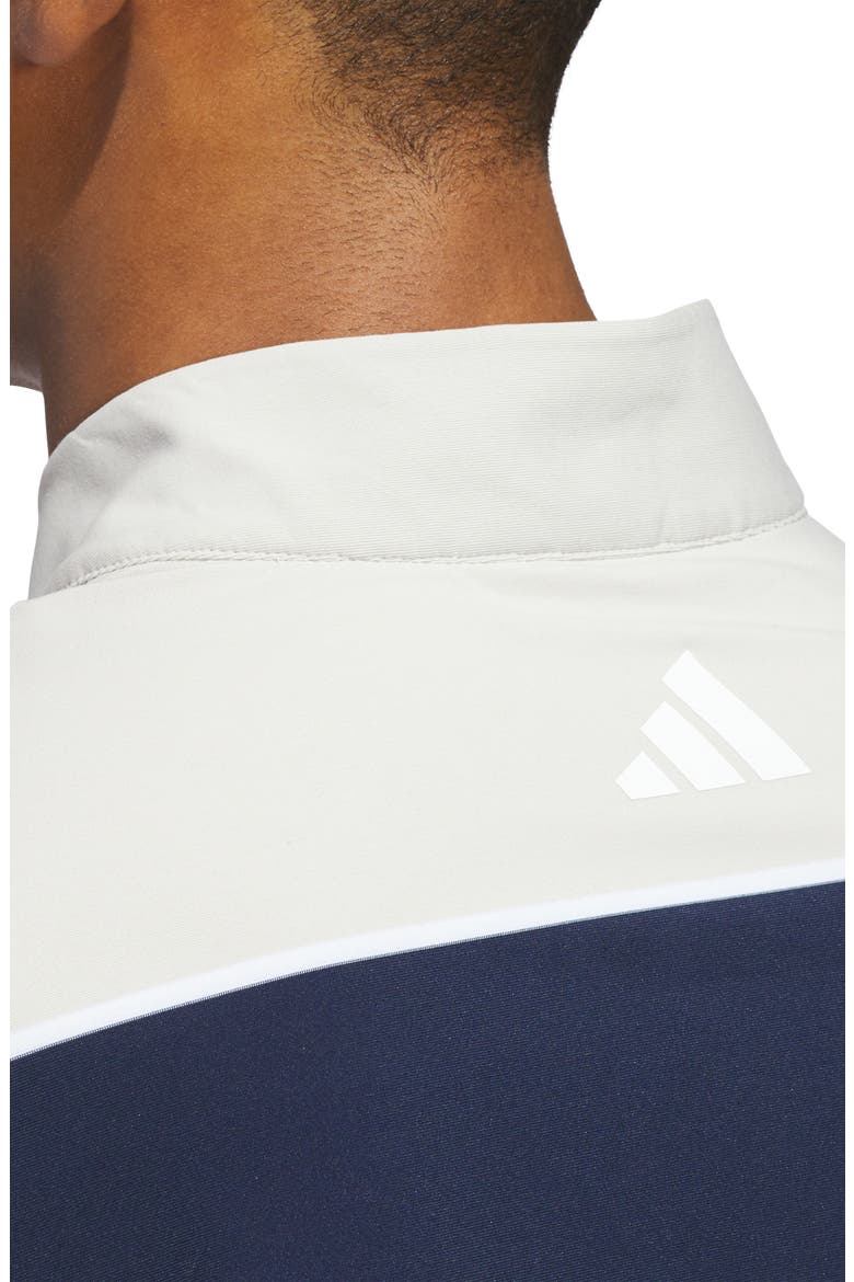 Ultimate Rugby Quarter Zip Performance Pullover, Alternate, color, COLLEGIATE NAVY/WONDER ALUMINA