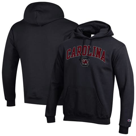 Men's Champion  Black South Carolina Gamecocks Arch Over Logo Pullover Hoodie