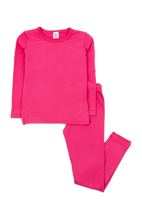 Kids Solid Thermal Pajamas (Toddler, Little Kid & Big Kid)