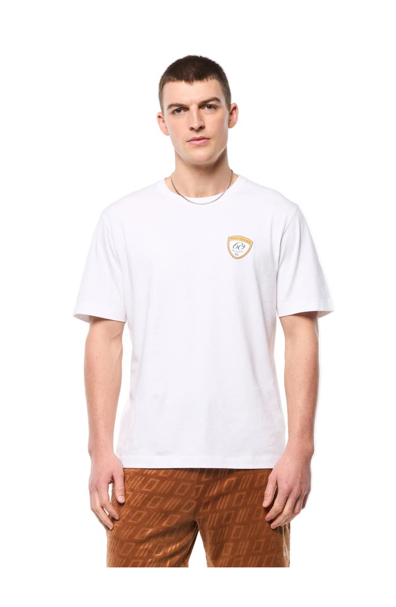 Sergio Tacchini Anniversario T-Shirt, Main, color, Brilliant White