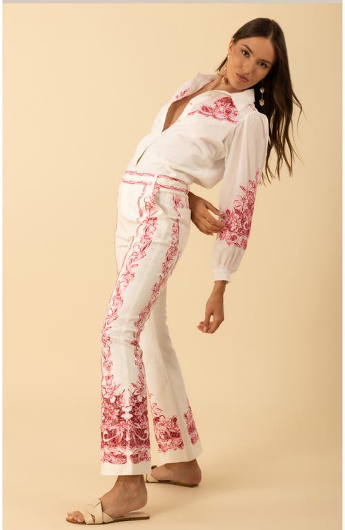 Hale Bob Jianna Embroidered Top