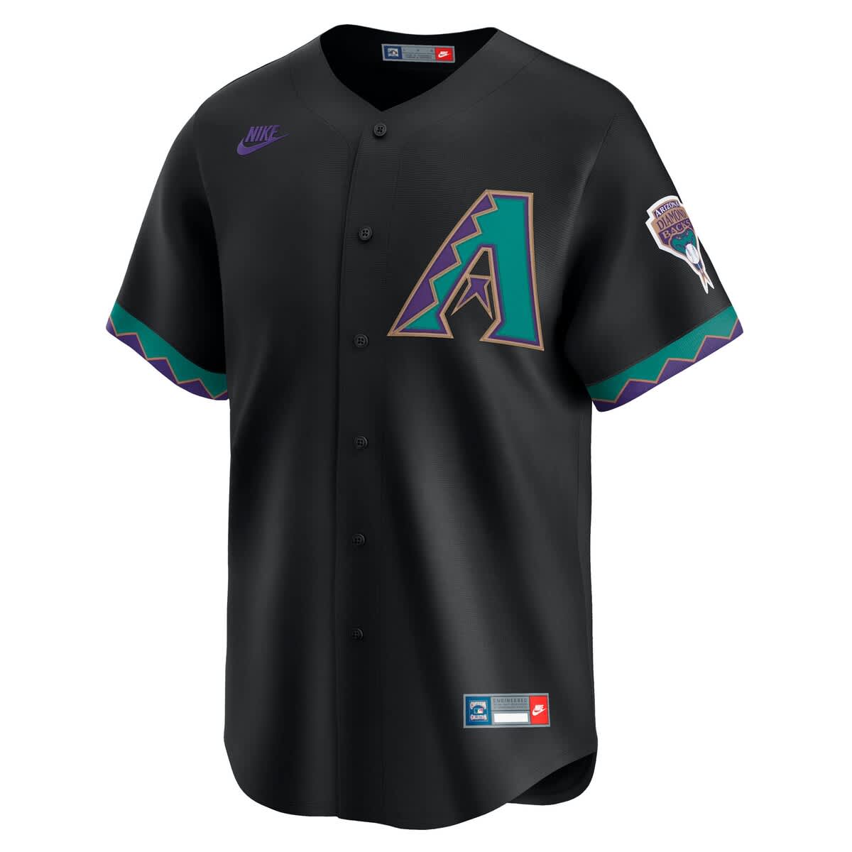 Nike Men's Nike Randy Johnson Black Arizona Diamondbacks Throwback