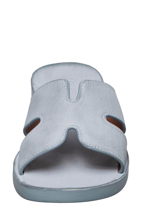 Antelope Alex Slide Sandal In Light Grey