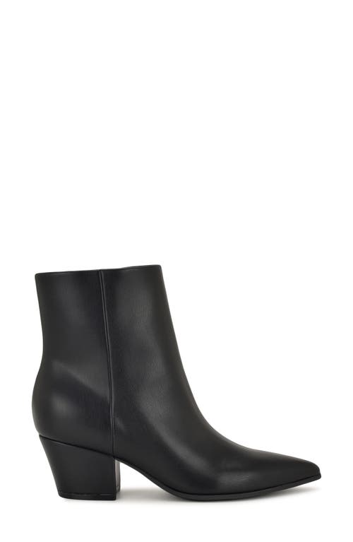 Nine West Serri Block Heel Bootie In Black