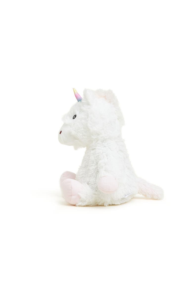 Warmies Unicorn Plush Toy, Alternate, color, White