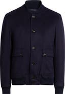 Zanella Silk & Cashmere Bomber Jacket