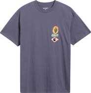 Carhartt Work In Progress Stacked Grapes Organic Cotton Graphic T-Shirt