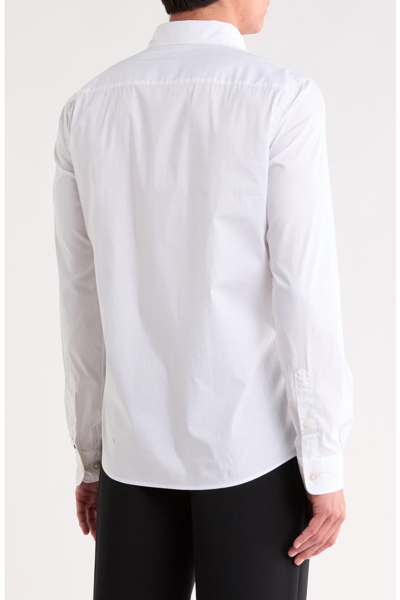Roan Slim Fit Stretch Button-Up Shirt, Alternate, color, WHITE