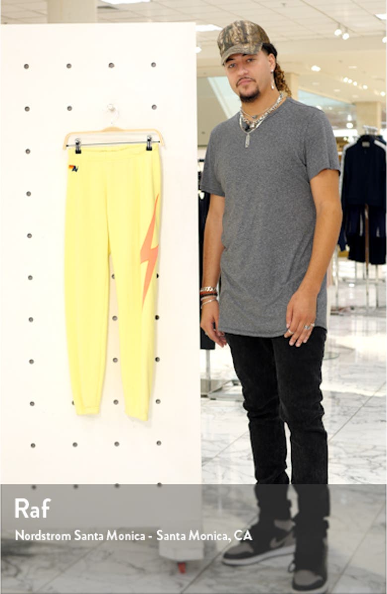 Aviation Nation Bolt Stitch Sweatpants, sales video thumbnail