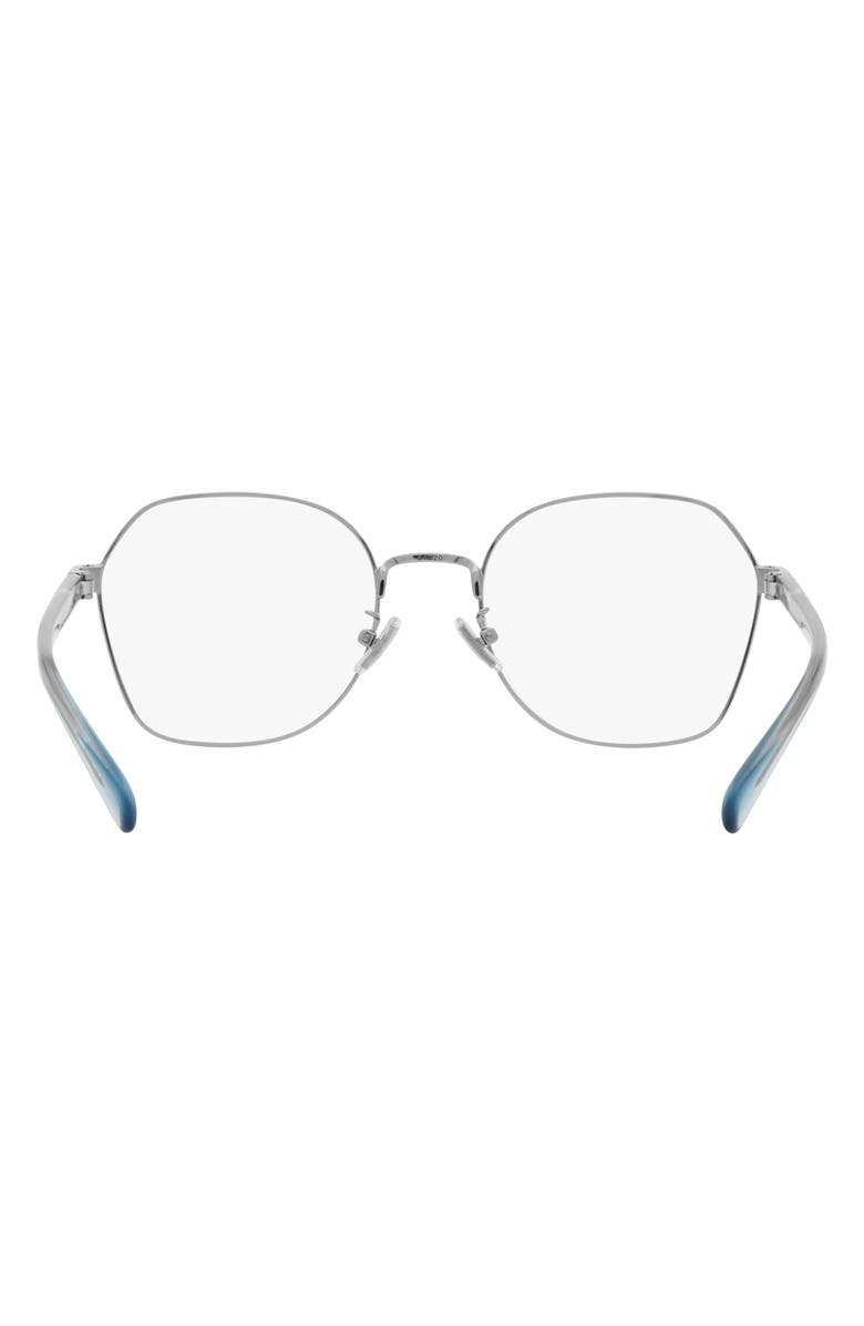 COACH 54mm Square Optical Glasses, Alternate, color,