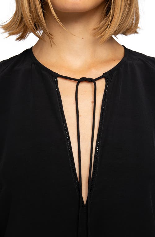 Zadig & Voltaire Turi Crystal Embellished Tunic In Black