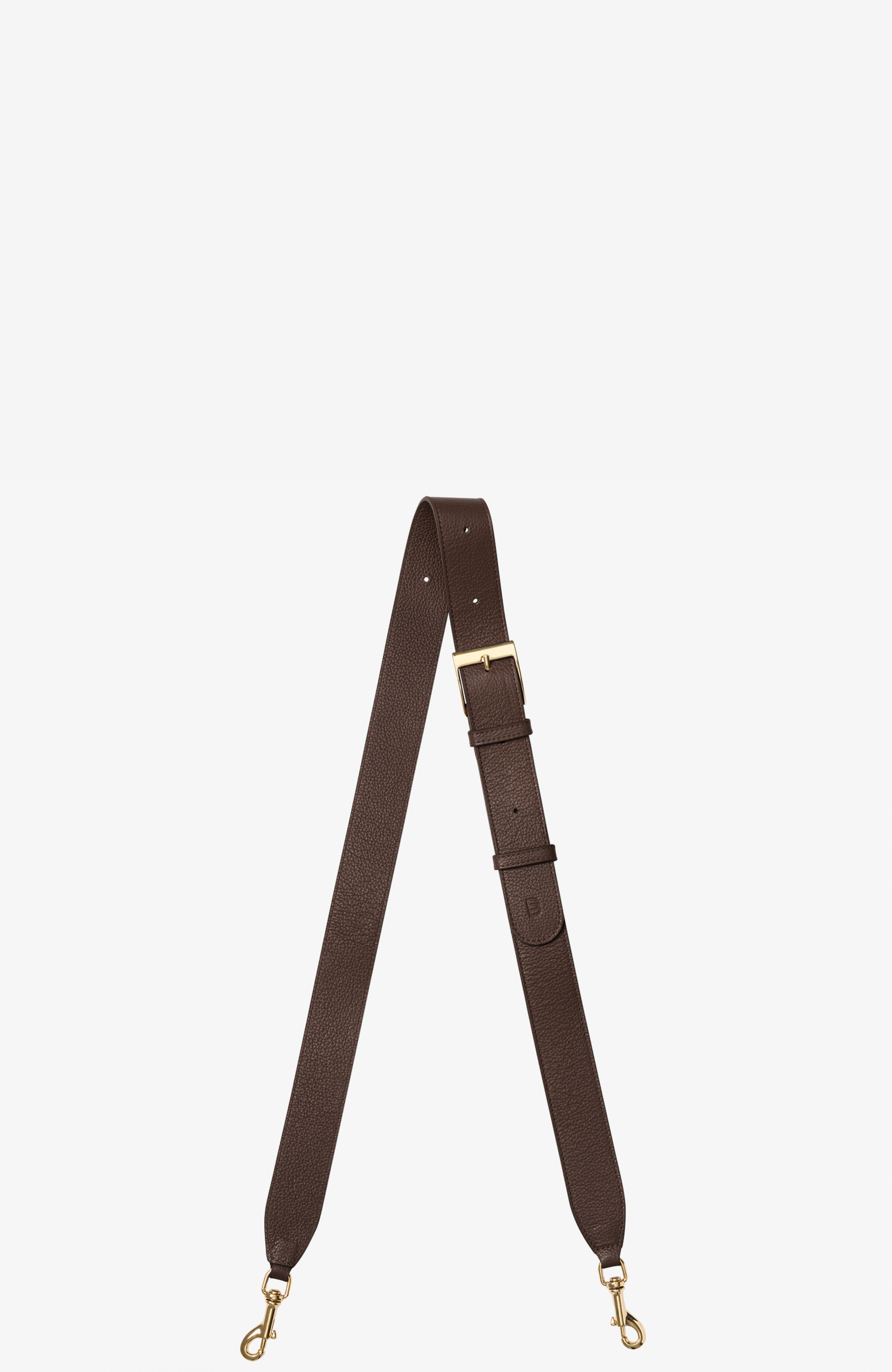 BY BANOO Cross Body Strap, Main, color, Mocha/Gold