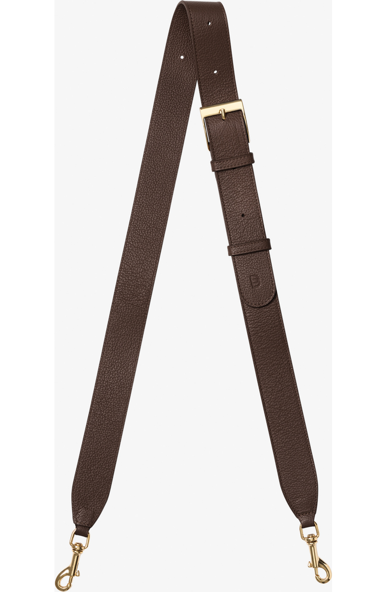 BY BANOO Cross Body Strap, Main, color, Mocha/Gold