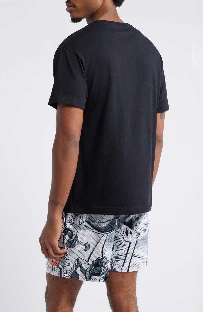 OVERTIME Chrometeam Cotton Graphic T-Shirt, Alternate, color, Black