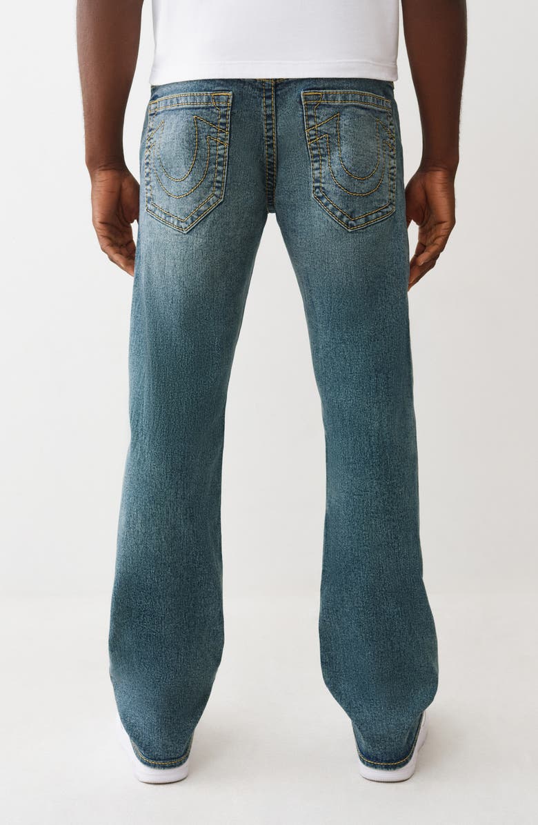 True Religion Ricky Big T Straight Leg Jeans, Alternate, color, Medium Fog Wash