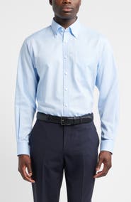Nordstrom Traditional Fit Cotton Oxford Non-Iron Dress Shirt