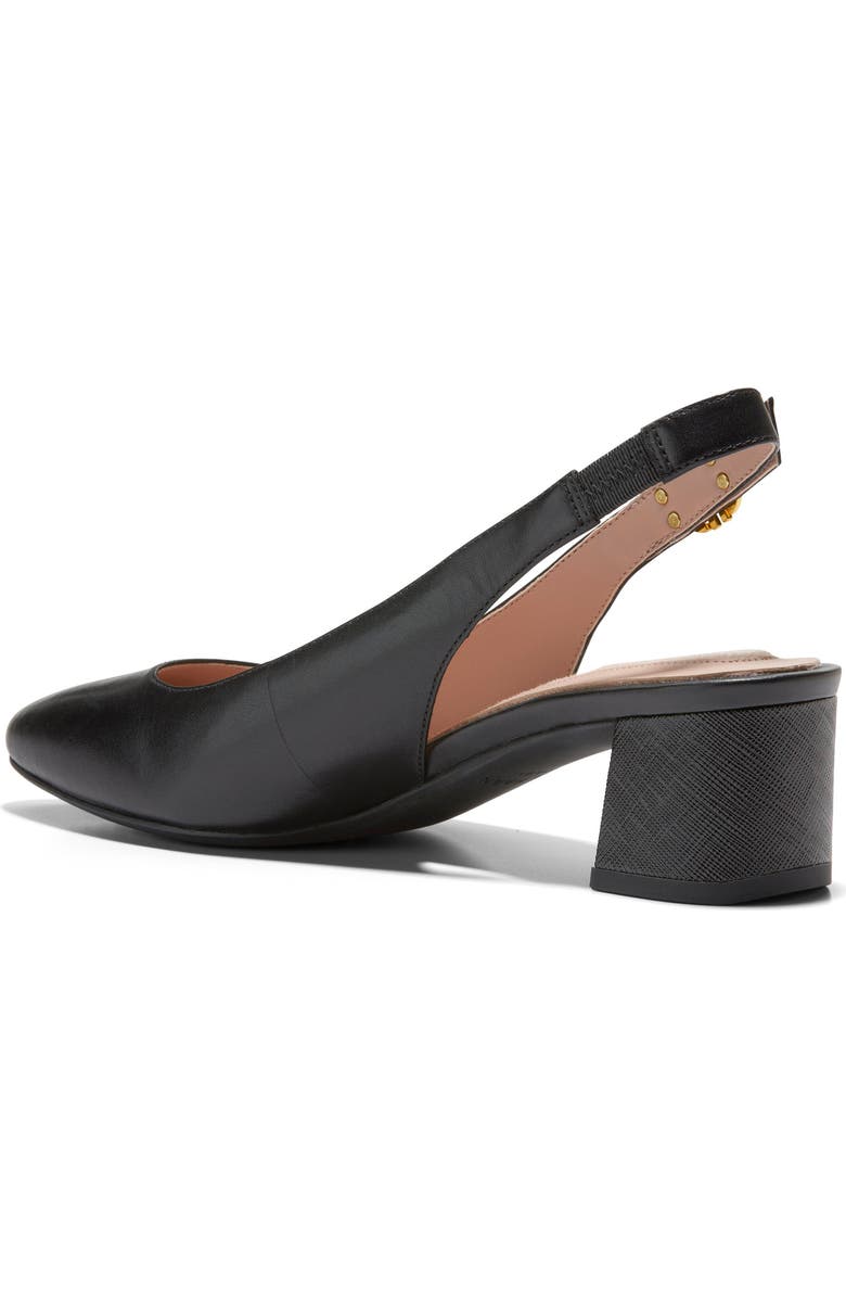 Cole Haan The Go To Slingback Pump, Alternate, color, Black Ltr