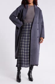 rag & bone Alba Wool Blend Longline Coat