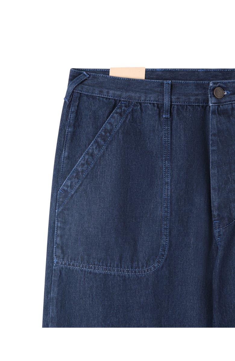 Fortela Jerom Indigo Rinse Denim Pants, Alternate, color, Blue