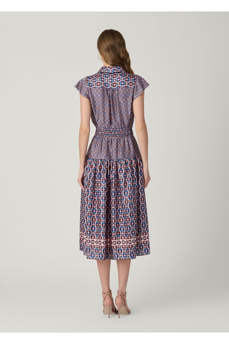Kennedy Paulo Geo Print Dress, Alternate, color, Blush Multi