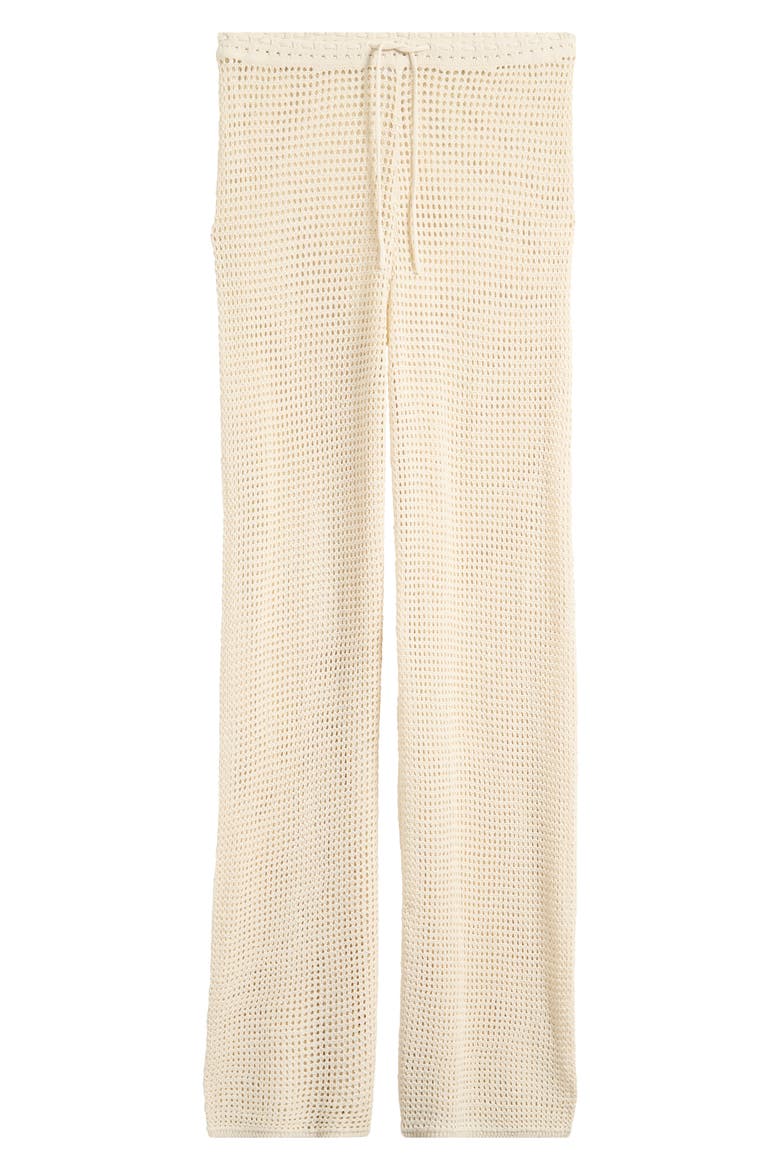 Open Knit Cover-Up Pants, Alternate, color, ECRU003