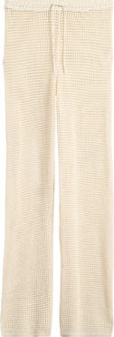 Good American Open Knit Cover-Up Pants