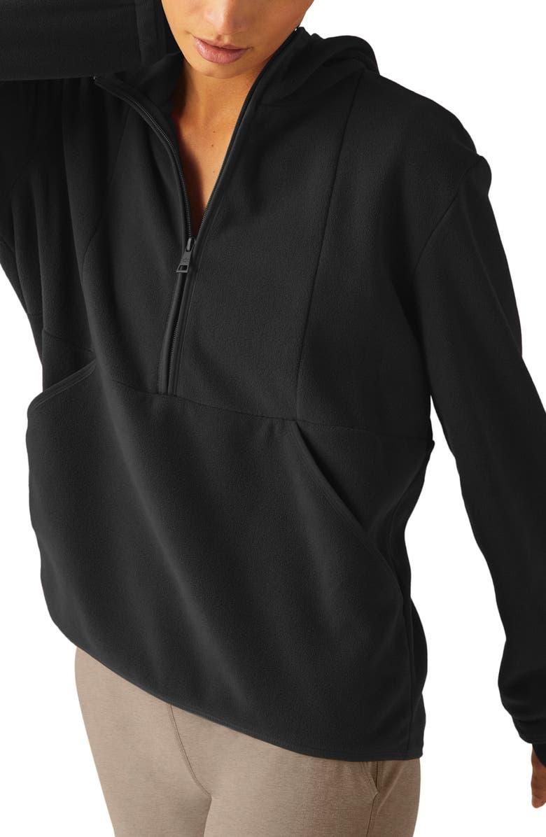 Beyond Yoga Activate Fleece Half Zip Pullover, Main, color, 