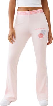 True Religion Velour Bootcut Track Pants