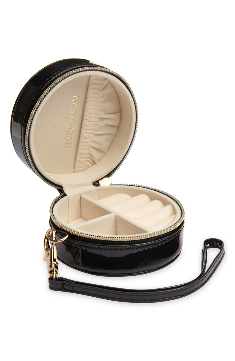 Nordstrom Mini Round Jewelry Box, Alternate, color, 