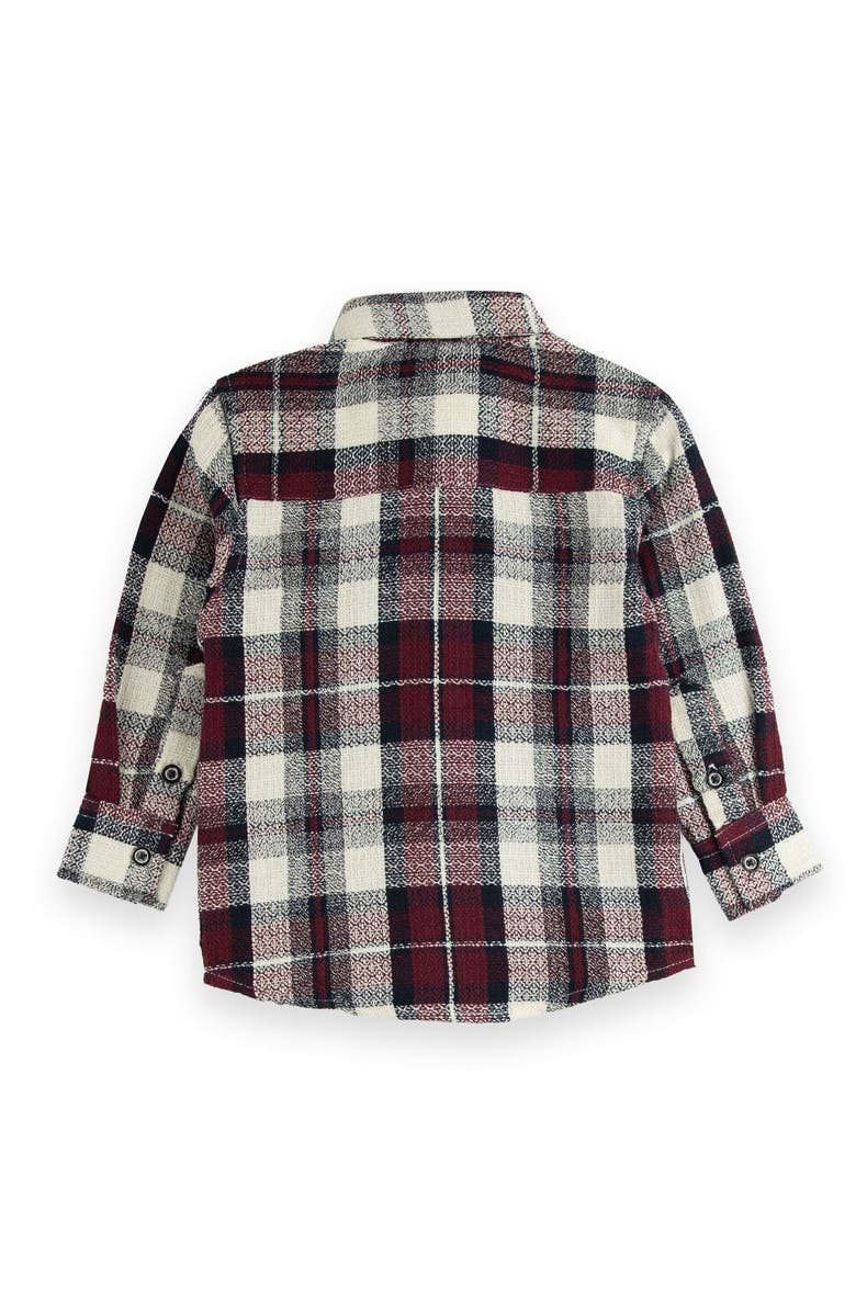 Sovereign Code Redwood Button Down Shirt, Alternate, color, Dk Red/ Luke Plaid