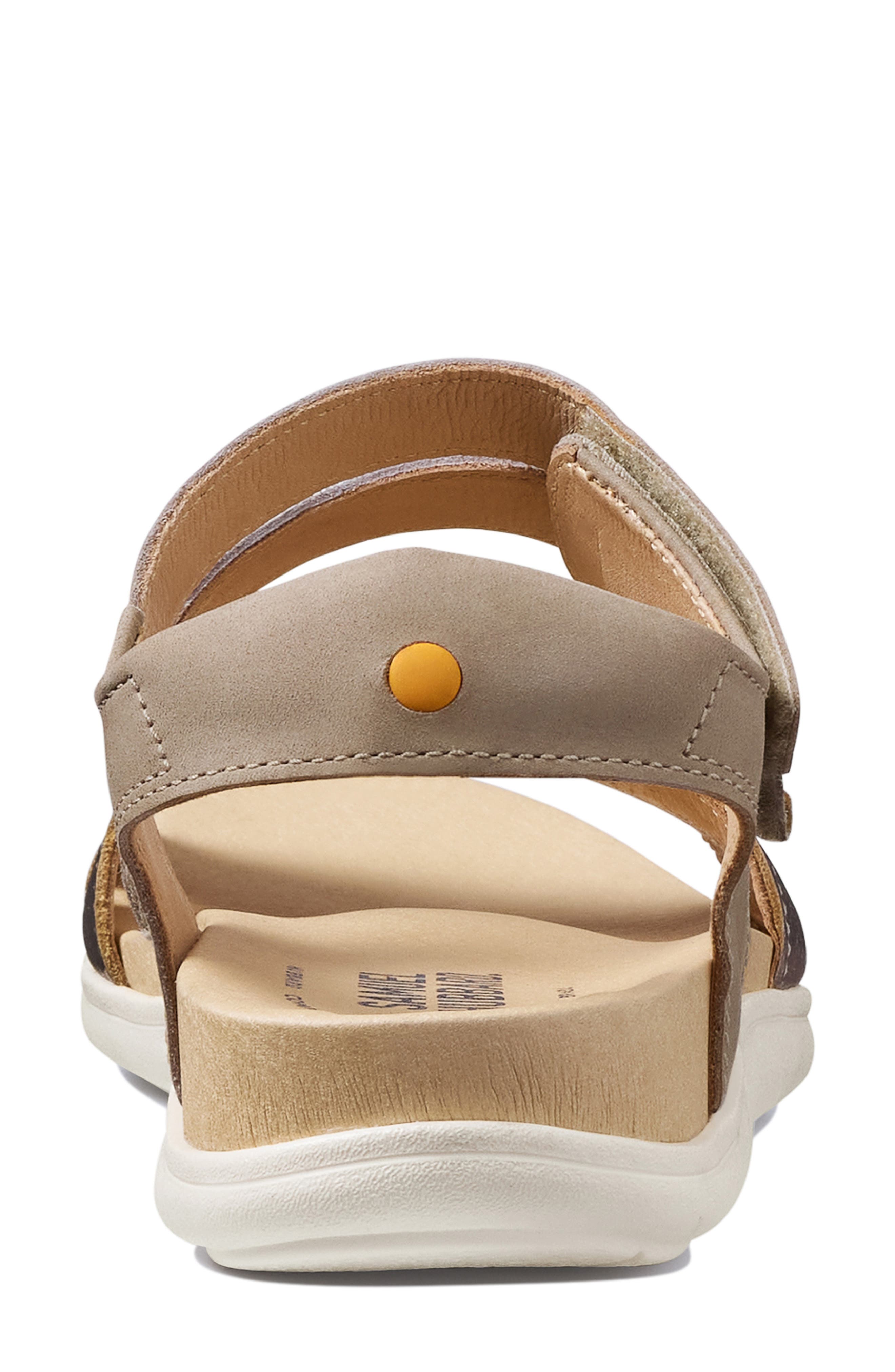 Capri Sandal, Alternate, color, TWO TONE BRONZE LEATHER